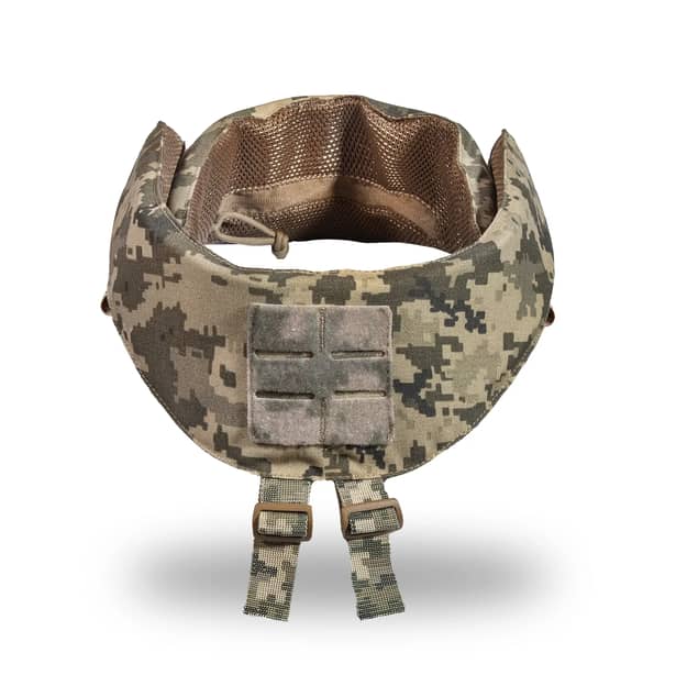 1 - Балістичний захист шиї 2-го класу захисту. CORDURA 1000D. Піксель