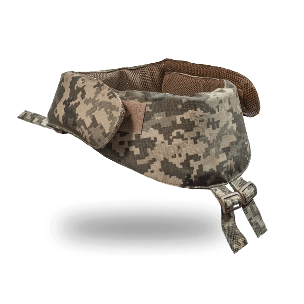 9 - Балістичний захист шиї 2-го класу захисту. CORDURA 1000D. Піксель
