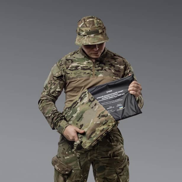 4 - Тактичний килимок для сидіння. CORDURA 500D. Мультикам