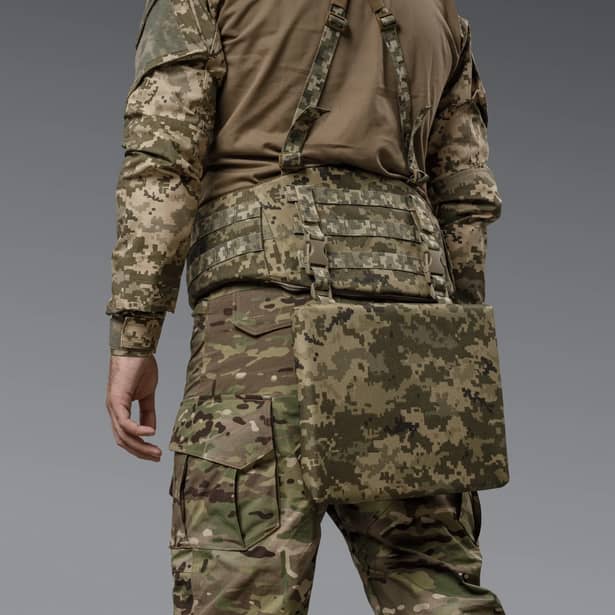 3 - Тактичний килимок для сидіння. CORDURA 500D. Піксель