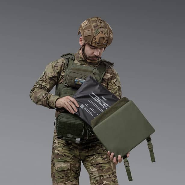 3 - Тактический коврик для сидения. CORDURA 500D. Олива