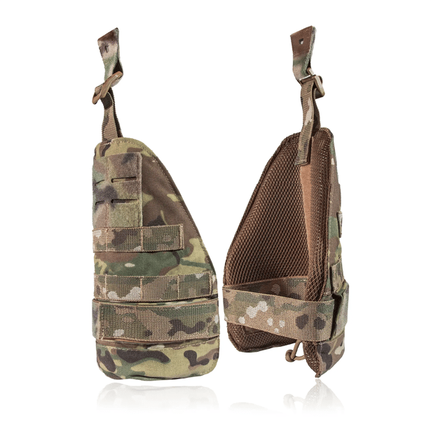 9 - Баллистическая защита плеч 2-го класса защиты. CORDURA 1000D. Мультикам
