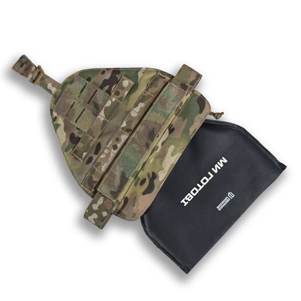 2 - Баллистическая защита плеч 2-го класса защиты. CORDURA 1000D. Мультикам