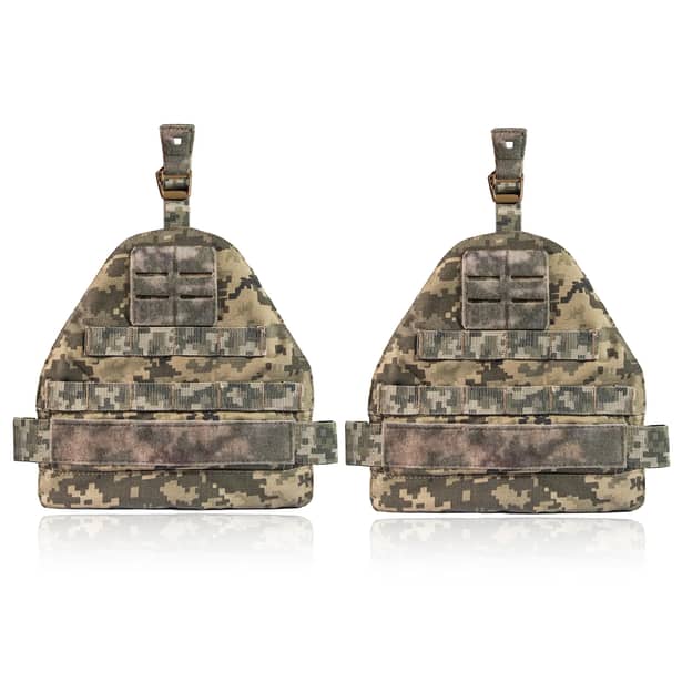 1 - Баллистическая защита плеч 2-го класса защиты. CORDURA 1000D. Пиксель