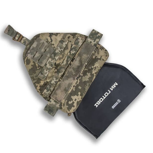 2 - Баллистическая защита плеч 2-го класса защиты. CORDURA 1000D. Пиксель