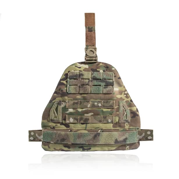 9 - Балістичний захист стегон 2-го класу захисту. CORDURA 1000D. Мультикам