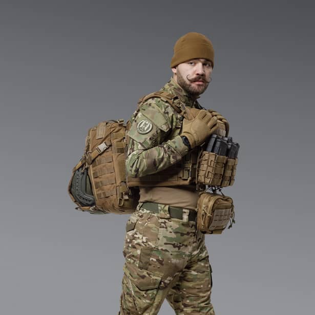 4 - Тактичний рюкзак RAGNAR на 20л. CORDURA 500D. Койот