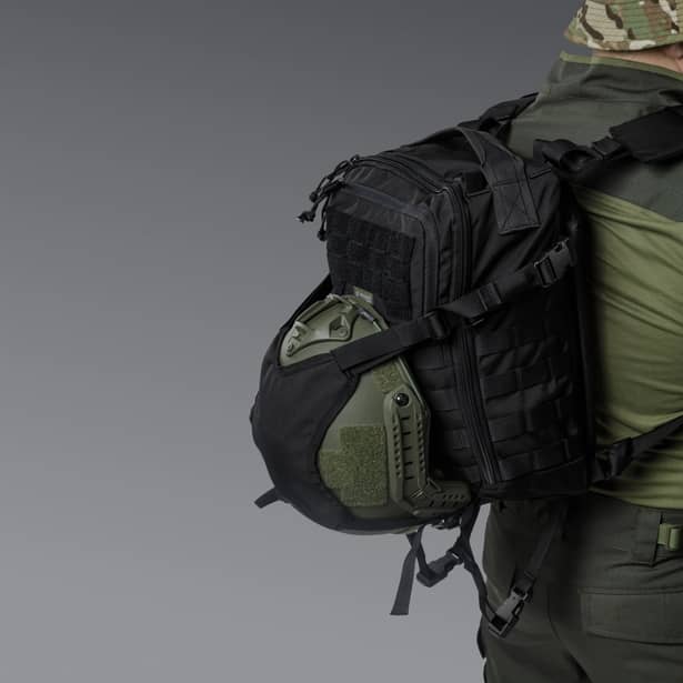 7 - Тактический рюкзак RAGNAR на 20л. CORDURA 500D. Черный