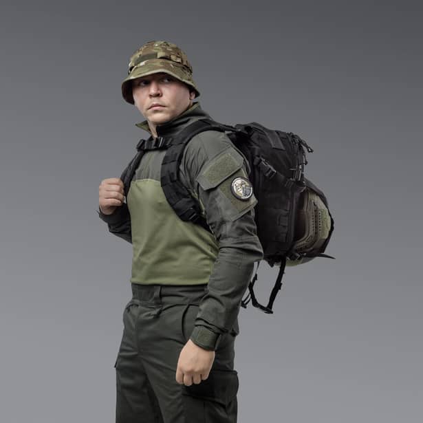8 - Тактический рюкзак RAGNAR на 20л. CORDURA 500D. Черный