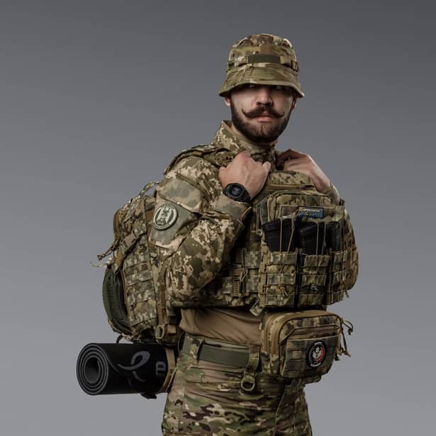 10 - Тактический рюкзак RAGNAR на 20л. Cordura 500D Пиксель