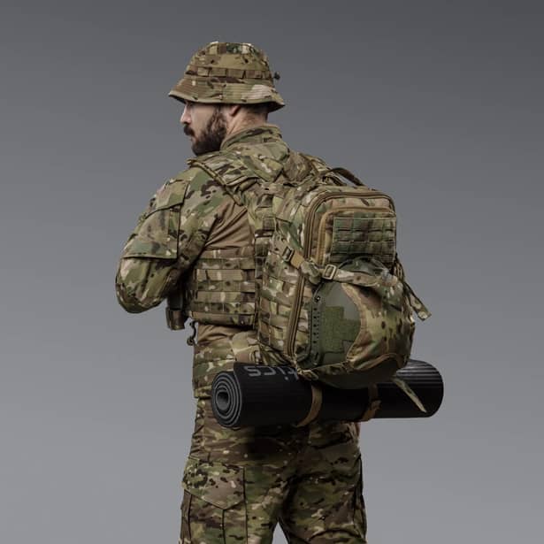 3 - Тактический рюкзак RAGNAR на 20л. Cordura 500D Мультикам
