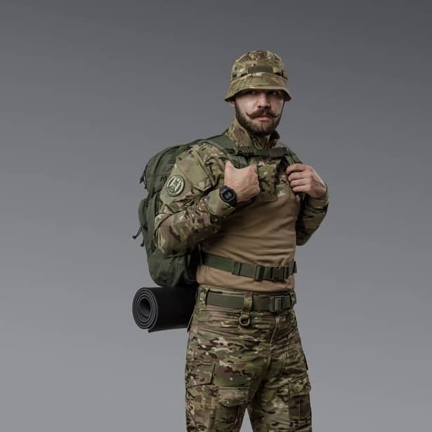 4 - Тактичний рюкзак Scout на 40л. Cordura 1000D Олива