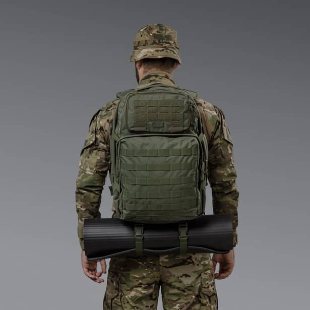 6 - Тактичний рюкзак Scout на 40л. Cordura 1000D Олива