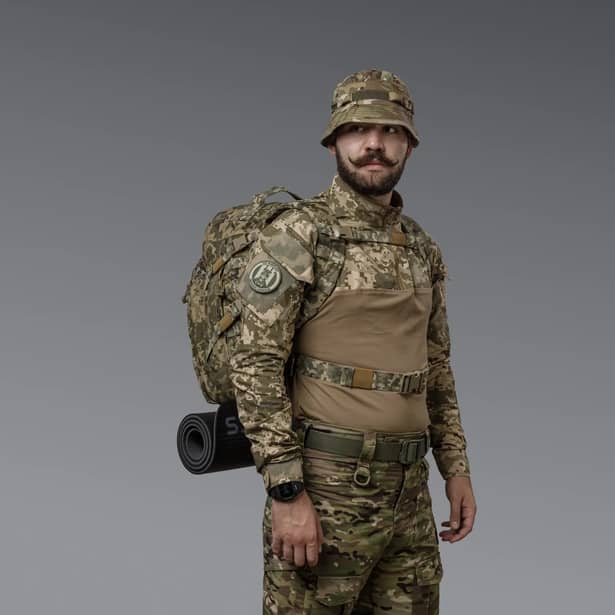 5 - Тактический рюкзак Scout на 40л. Cordura 1000D Пиксель