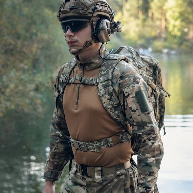 7 - Тактический рюкзак Scout на 40л. Cordura 1000D Пиксель