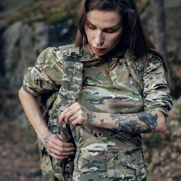 8 - Тактический рюкзак Scout на 40л. Cordura 1000D Пиксель