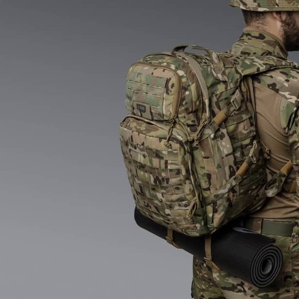 9 - Тактичний рюкзак Scout на 40л. Cordura 1000D Мультикам