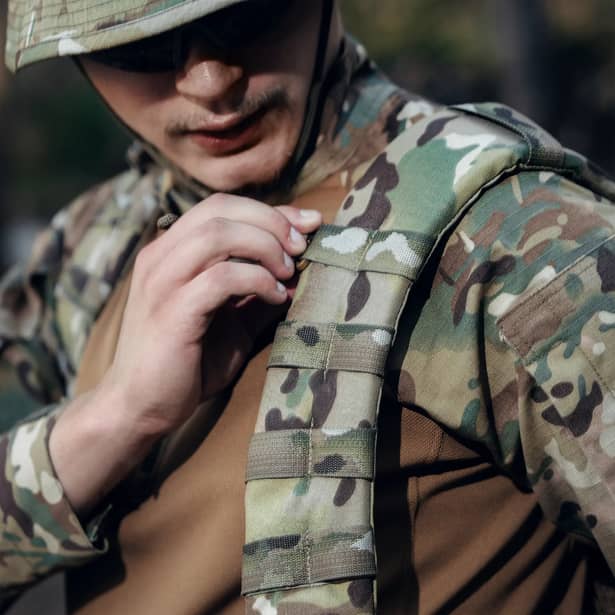 7 - Тактичний рюкзак Scout на 40л. Cordura 1000D Мультикам