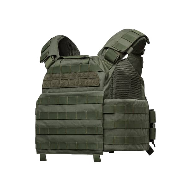 12 - Плитоноска SVAROG PRO з системою швидкого скидання. Molle. Колір Олива.