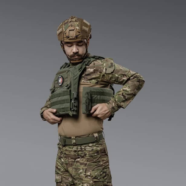 4 - Плитоноска SVAROG PRO з системою швидкого скидання. Molle. Колір Олива.