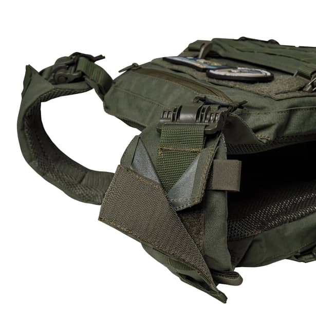 10 - Плитоноска SVAROG PRO з системою швидкого скидання. Molle. Колір Олива.