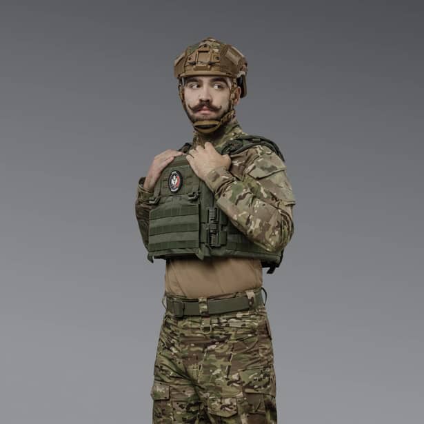 8 - Плитоноска SVAROG PRO з системою швидкого скидання. Molle. Колір Олива.