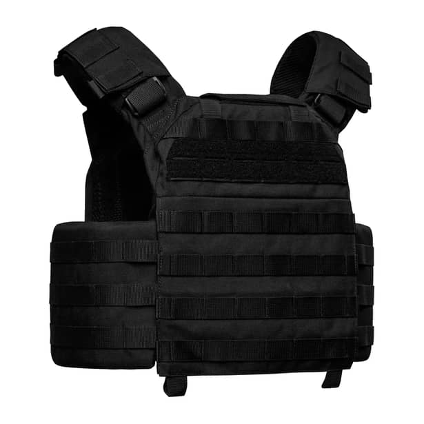 2 - Плитоноска SVAROG PRO з системою швидкого скидання. Molle. Колір Чорний.
