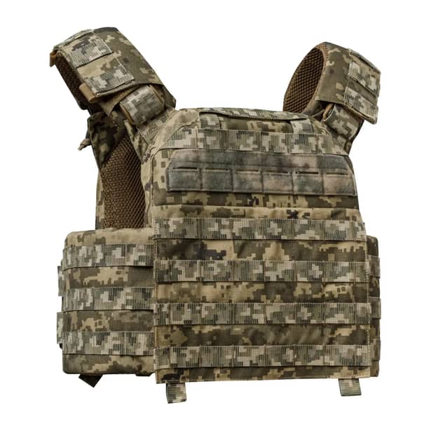 2 - Плитоноска SVAROG PRO с системой быстрого сброса. Molle. Цвет Пиксель.
