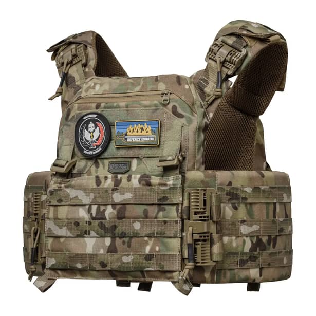 1 - Плитоноска SVAROG PRO с системой быстрого сброса. Molle. Цвет Мультикам.
