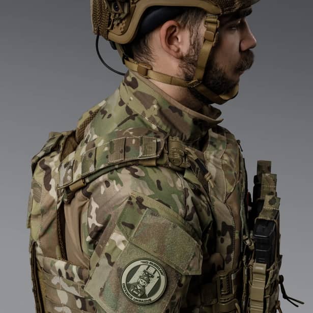 5 - Плитоноска SVAROG PRO с системой быстрого сброса. Molle. Цвет Мультикам.