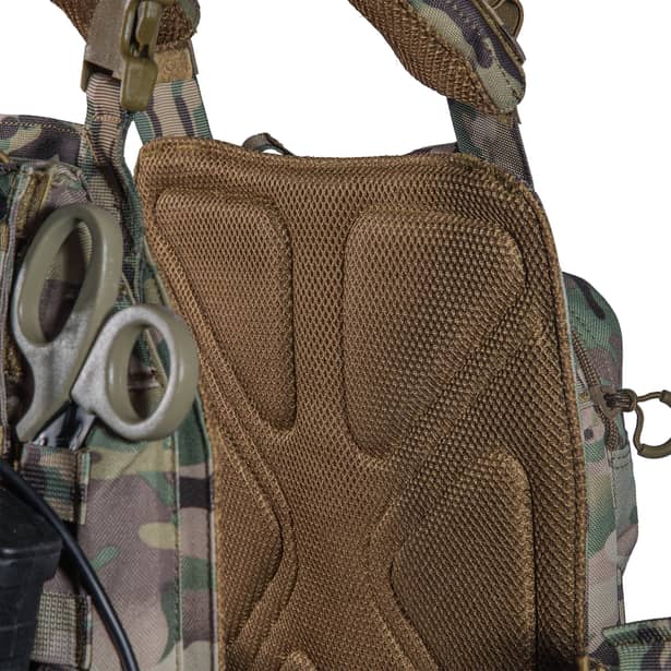 4 - Плитоноска YAKEDA. Цвет Мультикам. Материал Cordura 500D.