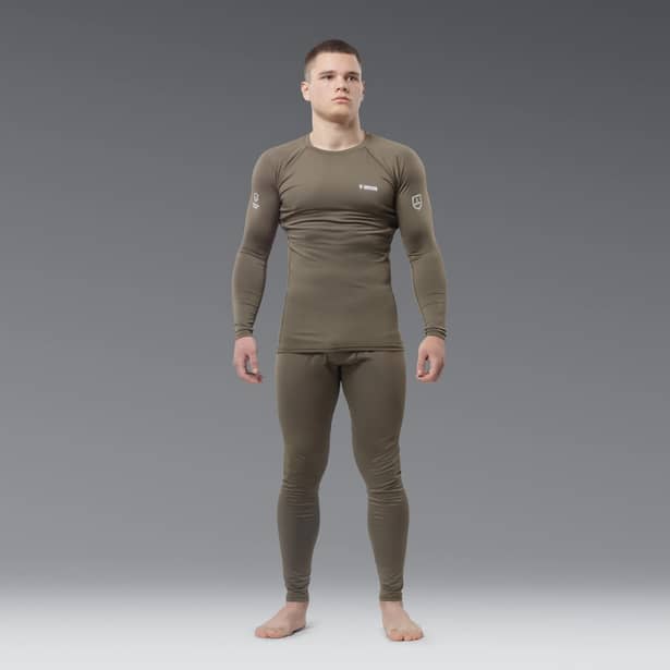 4 - Термобелье (верх) Frost Guard реглан LVL 1 (1 Уровень) Олива. Размер L
