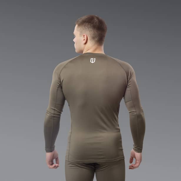 3 - Термобілизна (верх) Frost Guard реглан LVL 1 (1 Рівень) Олива. Розмір XXL
