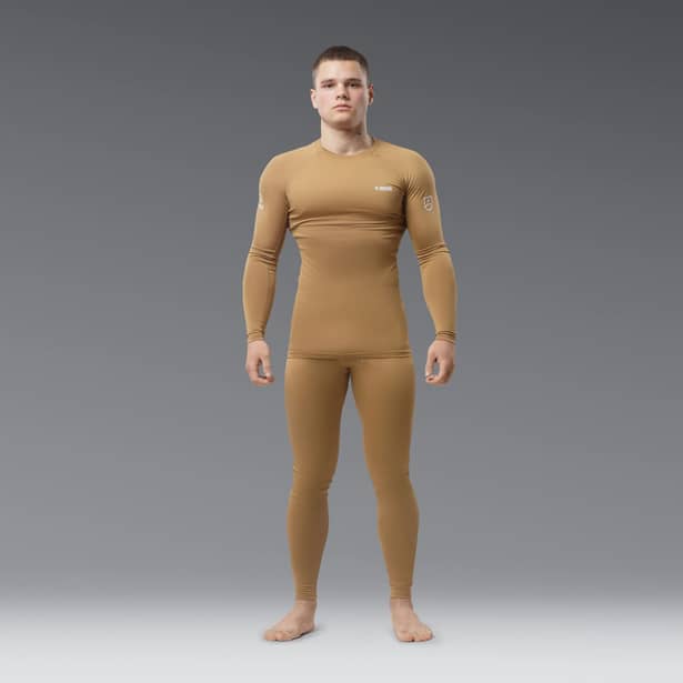 4 - Термобілизна (верх) Frost Guard реглан LVL 1 (1 Рівень) Койот. Розмір XL
