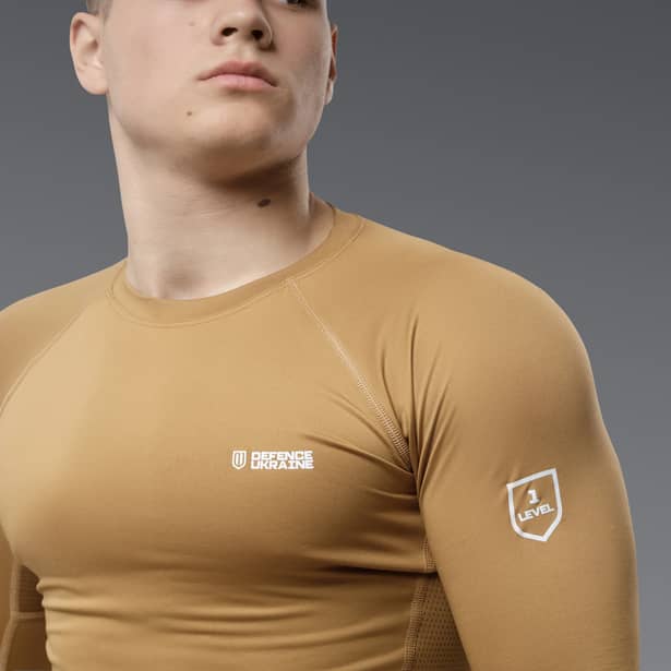 5 - Термобелье (верх) Frost Guard реглан LVL 1 (1 Уровень) Койот. Размер XXL