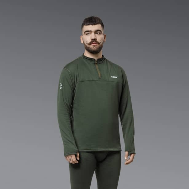 7 - Термобілизна (верх) Frost Guard реглан LVL 2 (2 Рівень) Олива. Розмір XXL