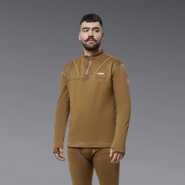 2 - Термобілизна (верх) Frost Guard реглан LVL 2 (2 Рівень) Койот. Розмір M