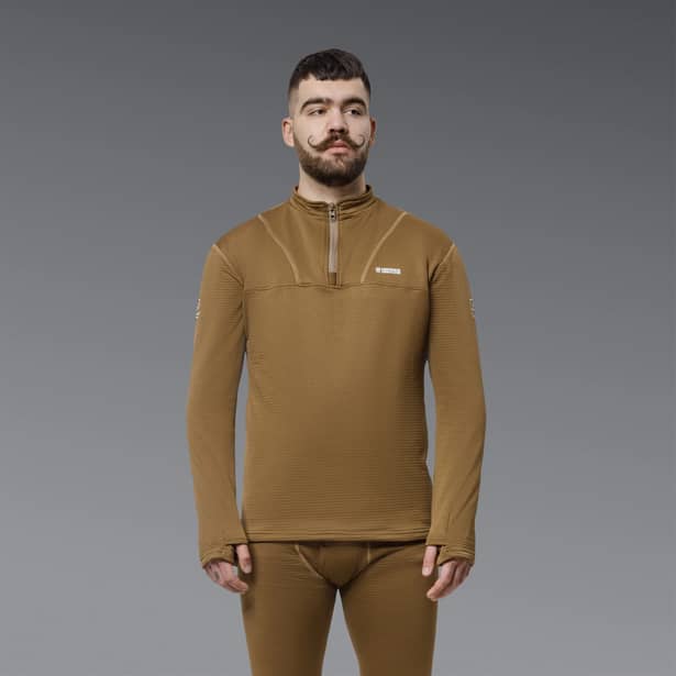 8 - Термобілизна (верх) Frost Guard реглан LVL 2 (2 Рівень) Койот. Розмір XL