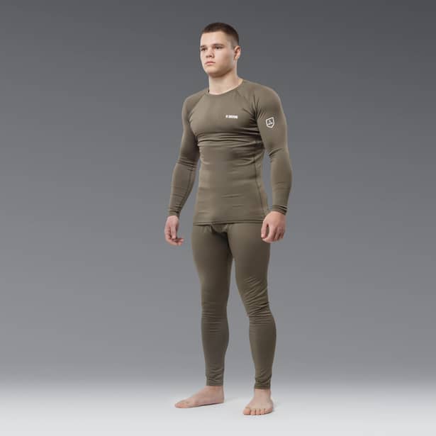 2 - Термобелье (низ) Frost Guard штаны LVL 1 (1 Уровень) Олива. Размер L