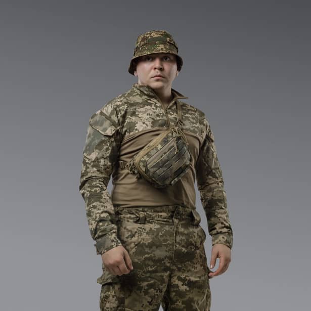 7 - Сумка-напашник збільшена PRO. Тактична сумка. Піксель