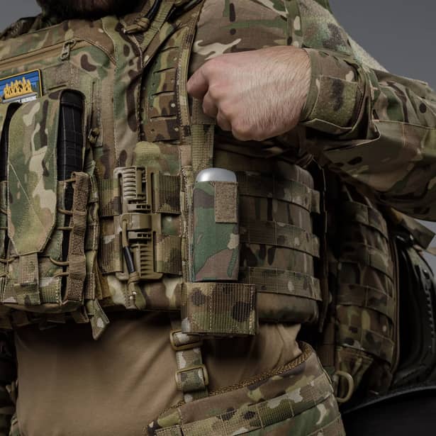 5 - Підсумок для електронного пристрою на MOLLE. Мультикам. Тактичний підсумок.