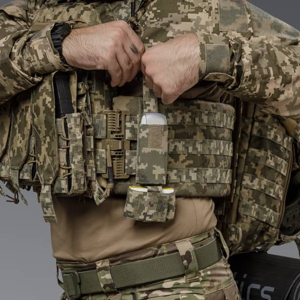 5 - Підсумок для електронного пристрою на MOLLE. Піксель. Тактичний підсумок.