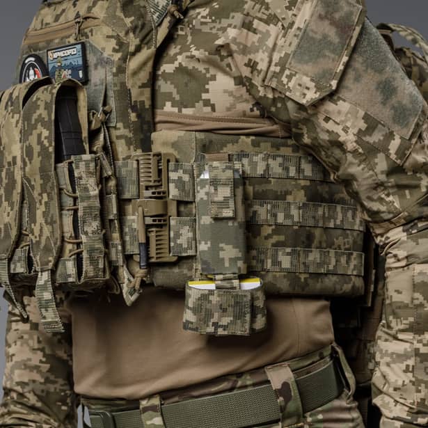 3 - Підсумок для електронного пристрою на MOLLE. Піксель. Тактичний підсумок.