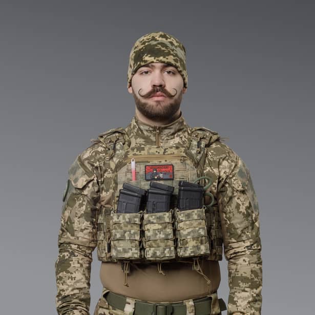 4 - Подвійний підсумок під магазини AK\AR. Cordura 500D. Molle. Піксель
