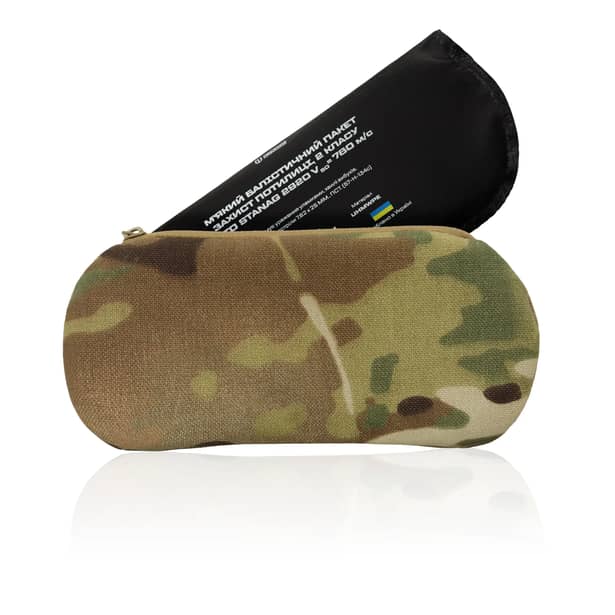 6 - Балістичний захист потилиці 2-го класу захисту. CORDURA 500D. Мультикам