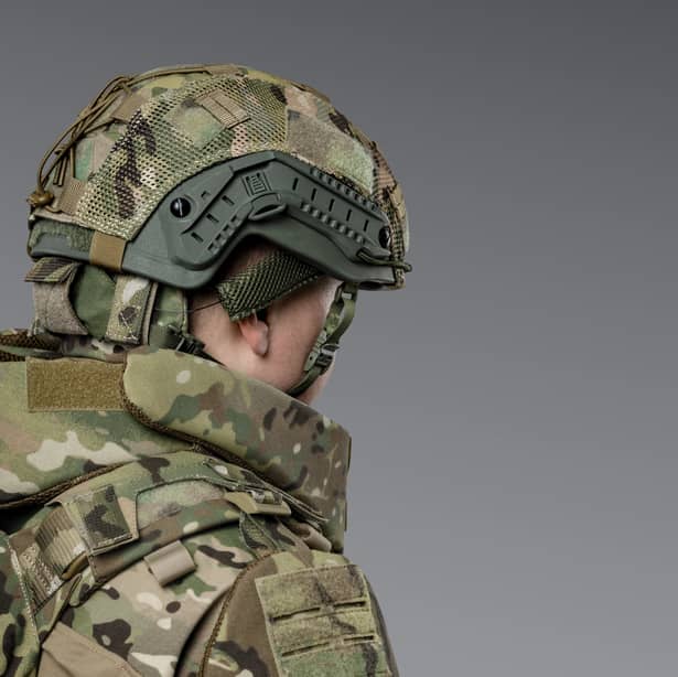 4 - Балістичний захист потилиці 2-го класу захисту. CORDURA 500D. Мультикам