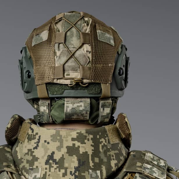 4 - Балістичний захист потилиці 2-го класу захисту. CORDURA 500D. Піксель