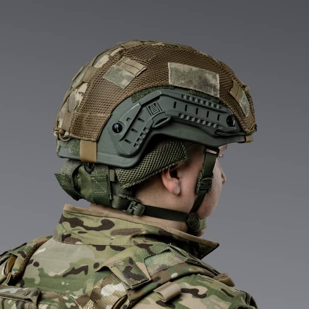 5 - Баллистическая защита затылка 2-го класса защиты. CORDURA 500D. Олива