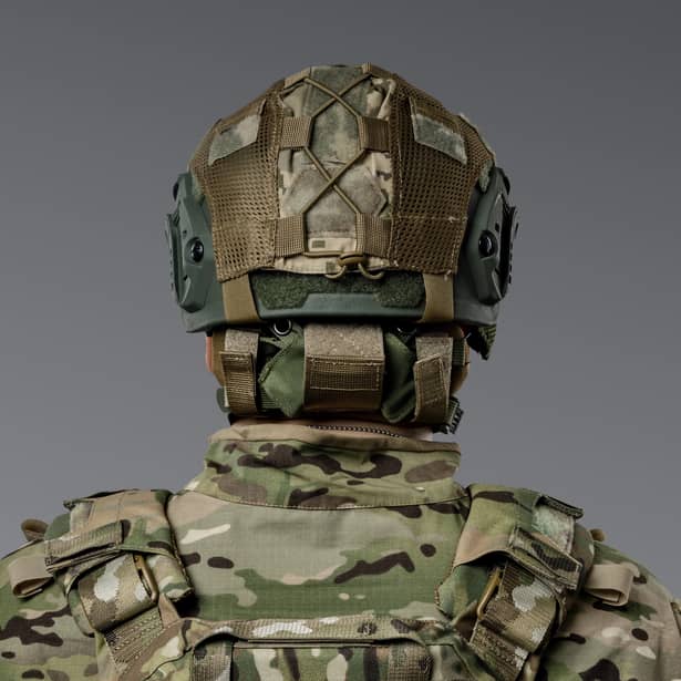 4 - Балістичний захист потилиці 2-го класу захисту. CORDURA 500D. Койот