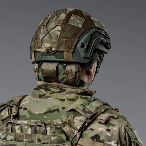 3 - Балістичний захист потилиці 2-го класу захисту. CORDURA 500D. Койот